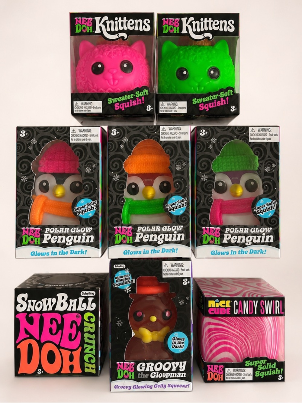 Holiday Needoh Bundle Christmas Needoh